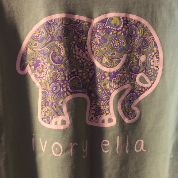 Mint Ivory Ella Shirt - Picture 2 of 4